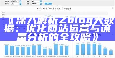 深入解析Zblog大资料：优化网站运营与流量研究的全攻略