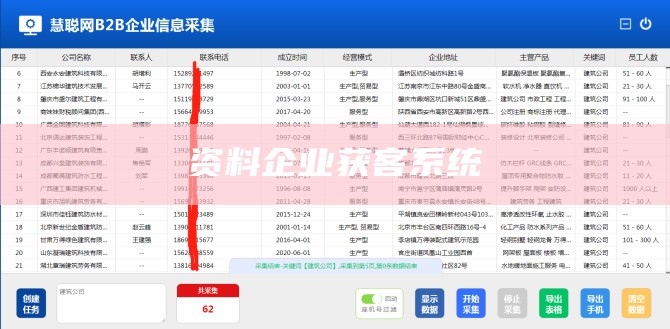 资料企业获客系统