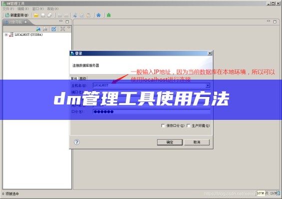 dm管理工具使用方法