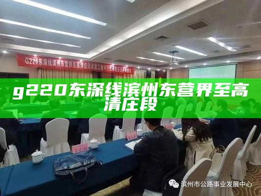 g220东深线滨州东营界至高清庄段