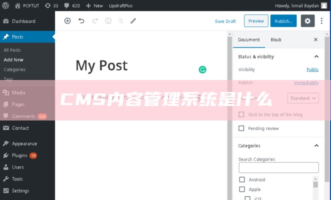 cms管理系统是什么