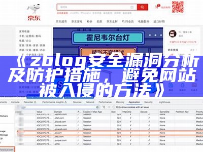 zblog安全漏洞研究及防护措施，避免网站被入侵的方法