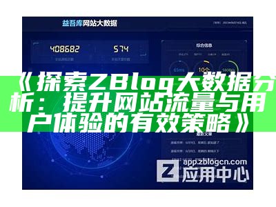 深度解析zblog大信息：构建高效网站流量调查体系