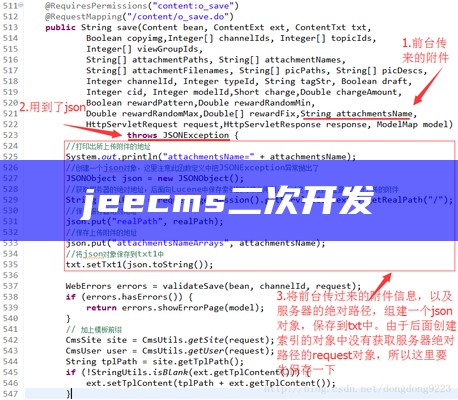 jeecms二次开发