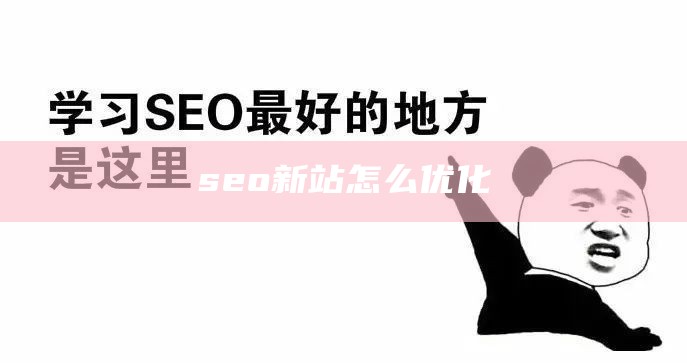 seo新站怎么优化