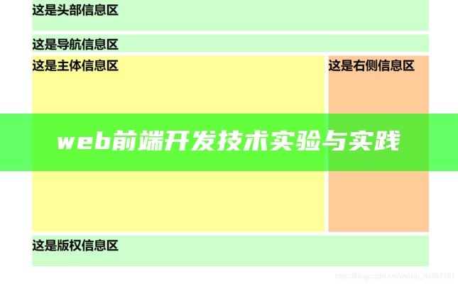 web前端开发技术实验与实践