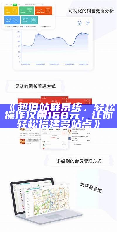 超值站群系统，轻松操作仅需168元，让你轻松搭建多站点