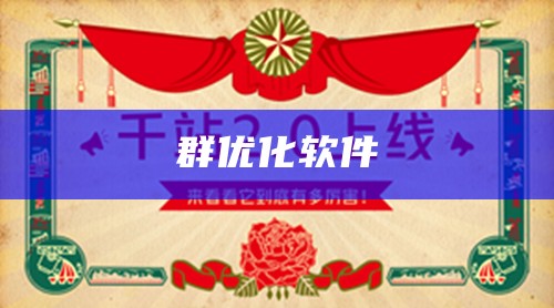 群优化软件