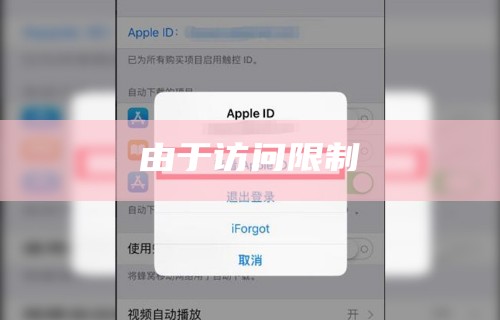 访问受限制无法退出登陆