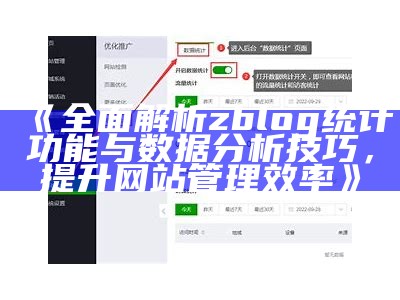 完整解析zblog统计功能与信息研究技巧，提升网站管理效率