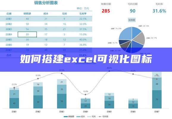 如何搭建excel可视化图标