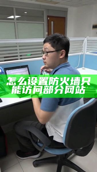 怎么设置防火墙只能访问部分网站