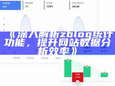 深入解析ZBlog统计功能：提升网站统计调查能力的方法与技巧