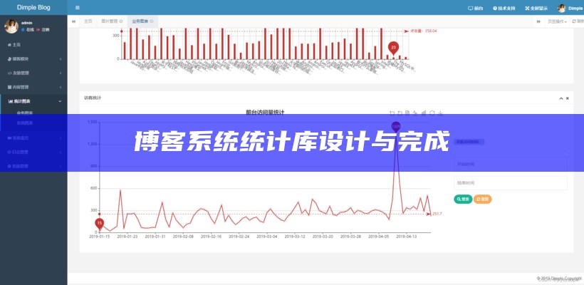 博客系统统计库设计与完成
