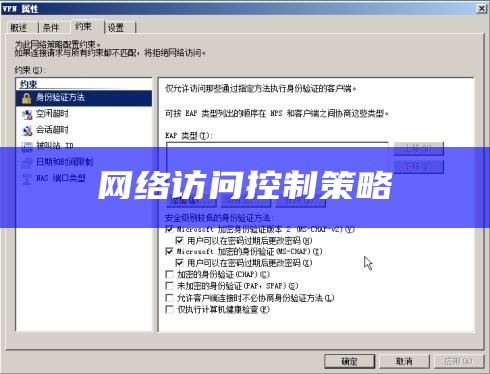 网络访问控制策略